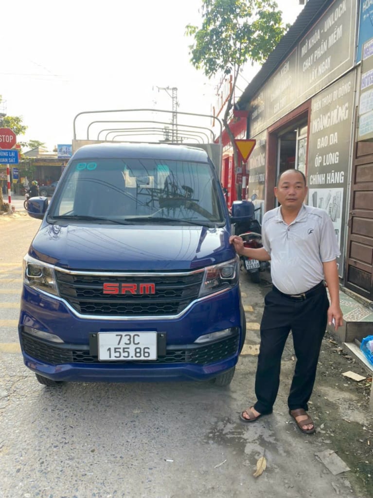 Xe Tải Srm T20 930kg Thùng Mui Bạt